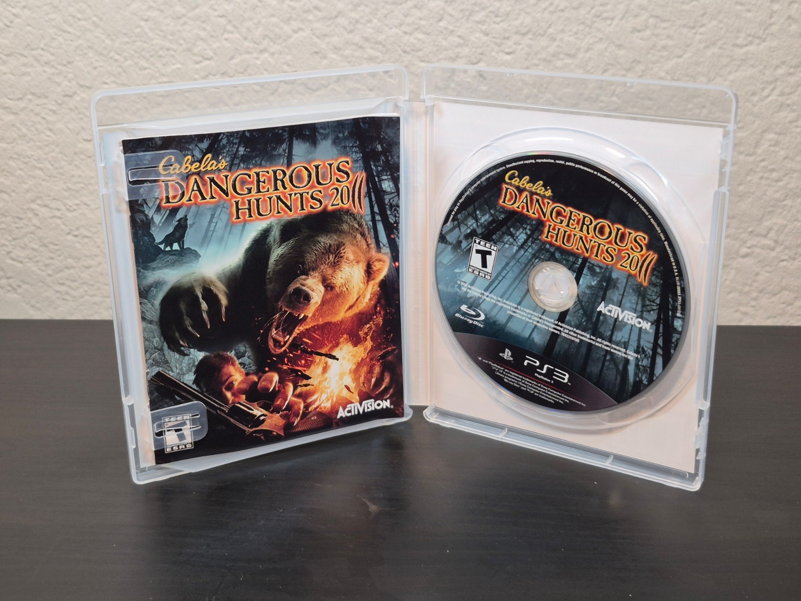 PS3 Cabela’s Dangerous Hunts 2011 Game CIB NM Disc 2010 Activision Clean Tested