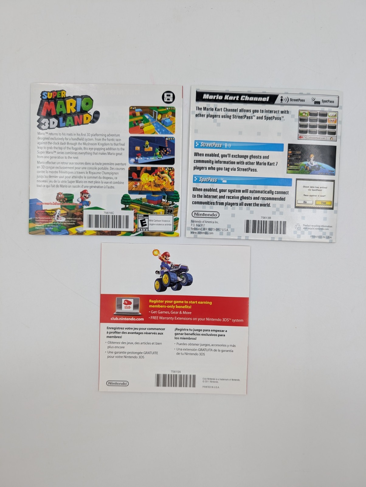 Mario Kart 7 (Nintendo 3DS) Complete CIB