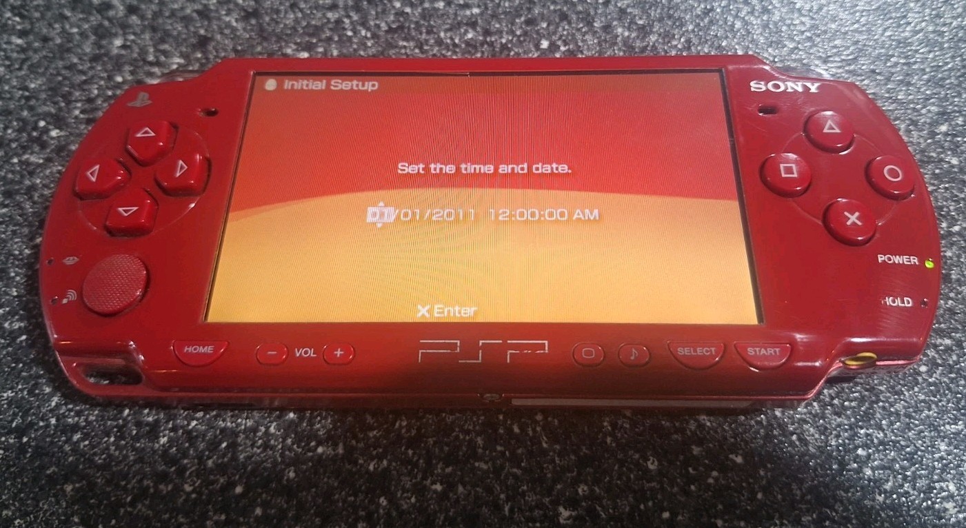 Sony PlayStation Portable PSP-2001 God of War Edition USA Console TESTED WORKING