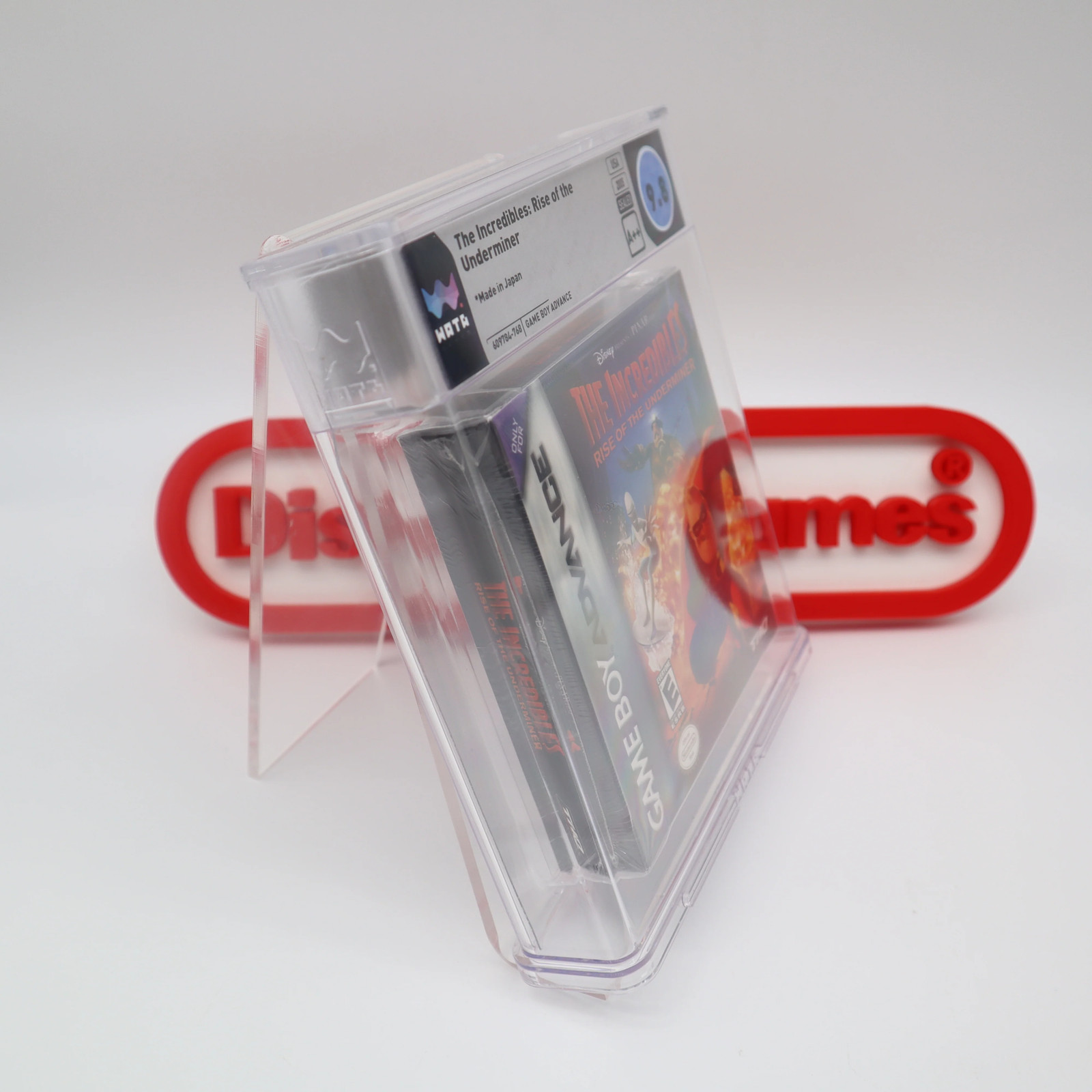 Game Boy GBA THE INCREDIBLES RISE OF THE UNDERMINER – WATA GRADED 9.8 A++ Sealed
