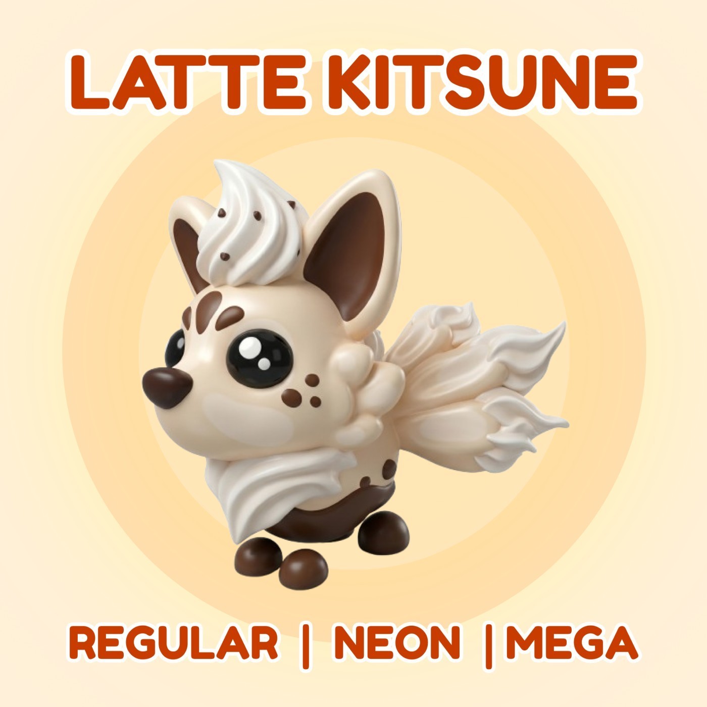 Adopt Exotic Latte Kitsune | Mega | Neon | Regular – Fast Delivery