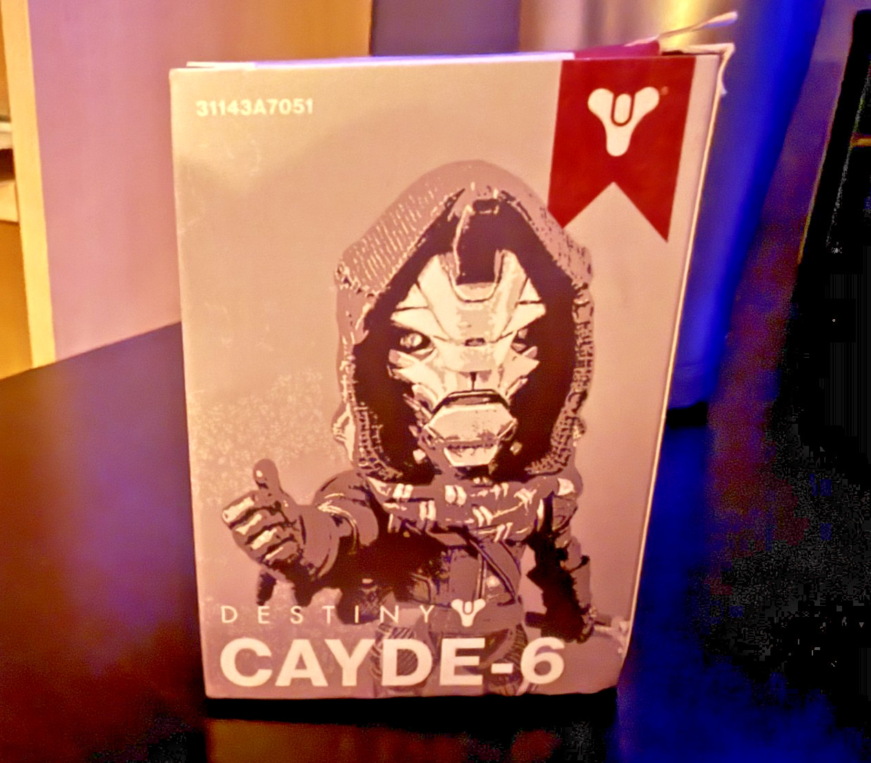 Destiny 2 Collectibles Lot — Ghost Vinyl Lambda Shell w/ Carrhae Emblem Code.