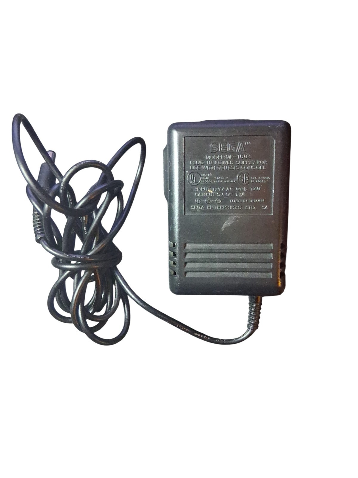 OEM Sega Model 1602 Plug In Power Supply for Genesis Console Tested Working