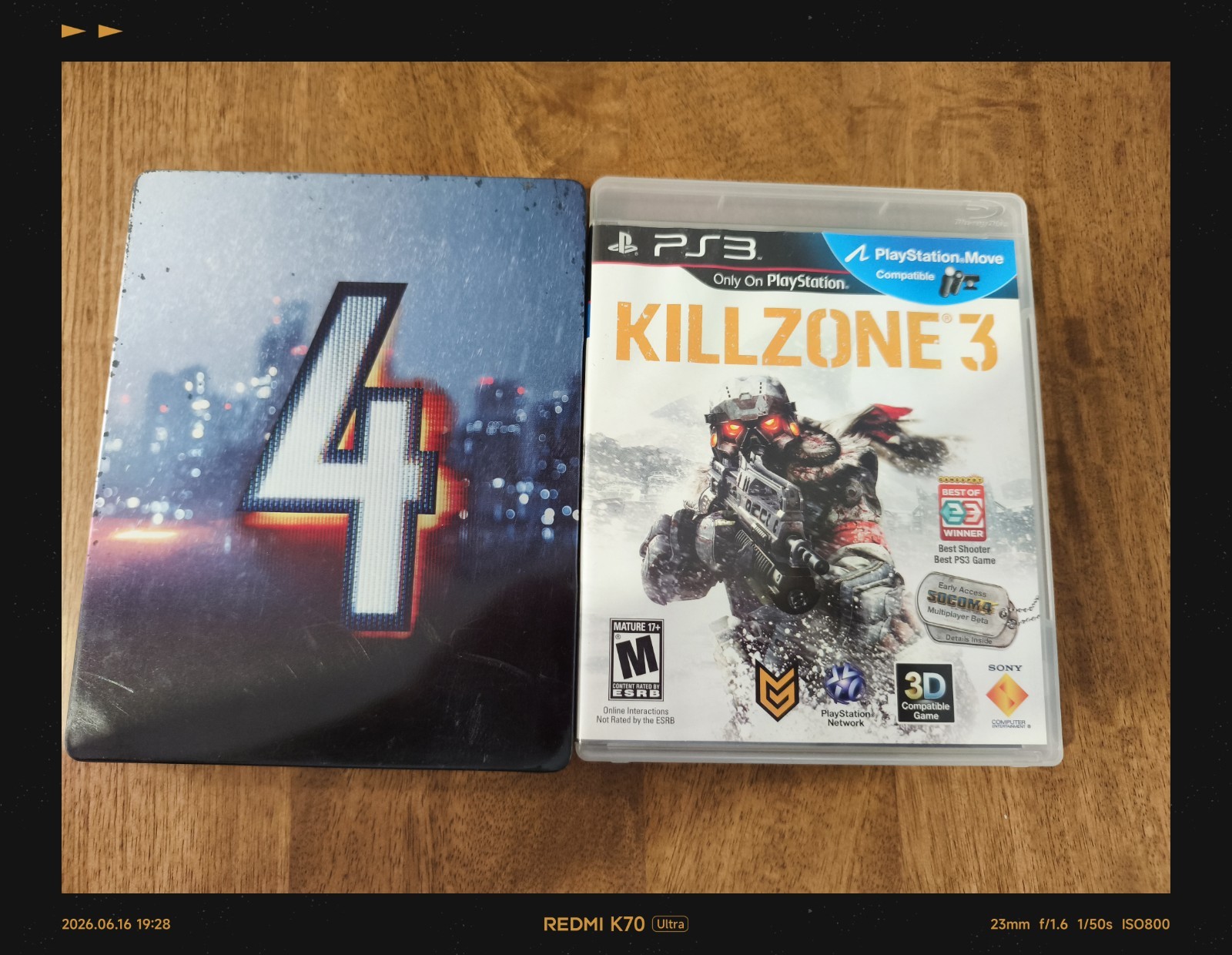 Killzone 3 Battlefield 4 Plus Dynasty Warriors 7 Singularity BUNDLE PS3