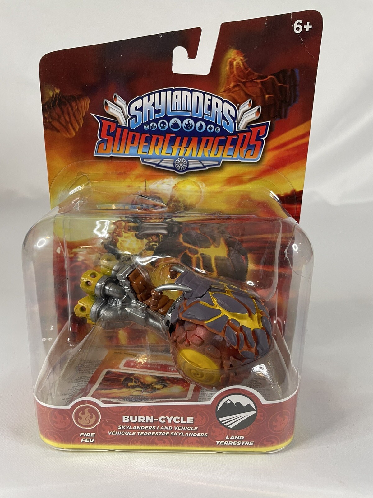 Skylanders SuperChargers: Vehicle Burn Cycle Character Pack, 2015, SEALED, NEW
