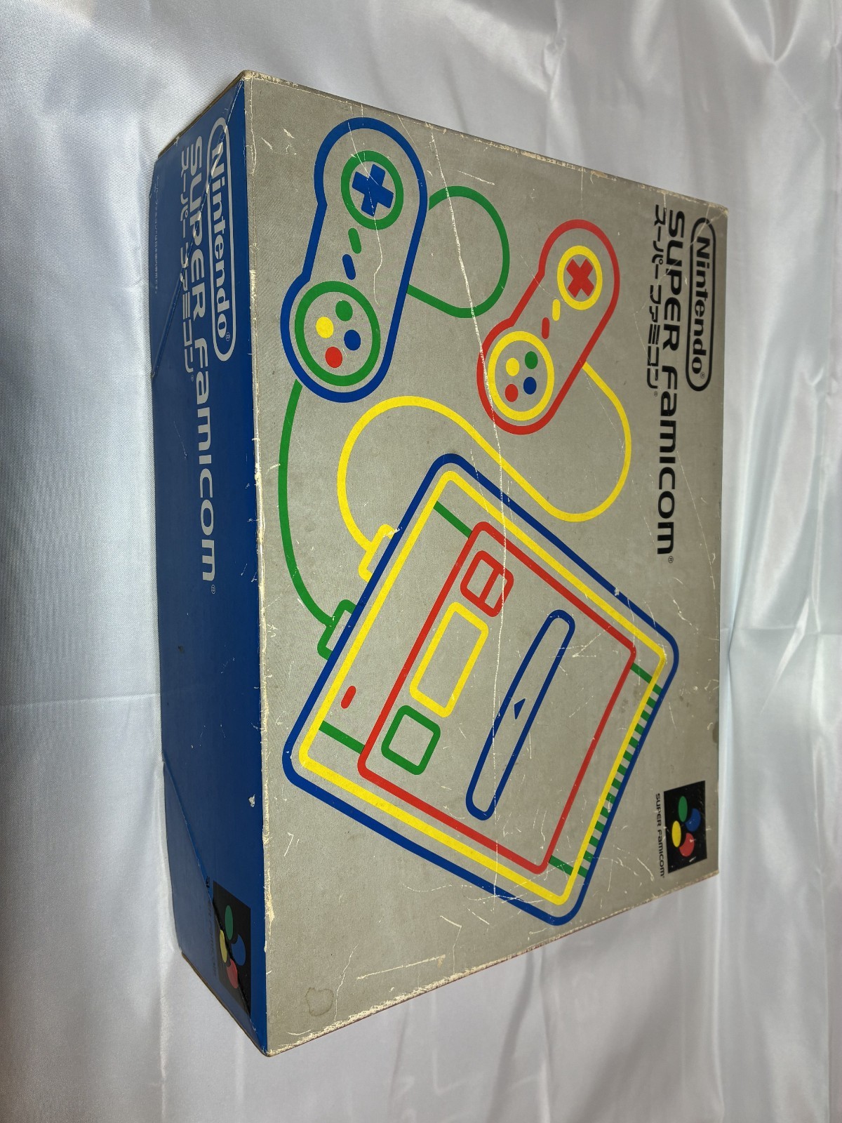Nintendo Super Famicom Console Boxed Tested Working Japan SFC Controller Set