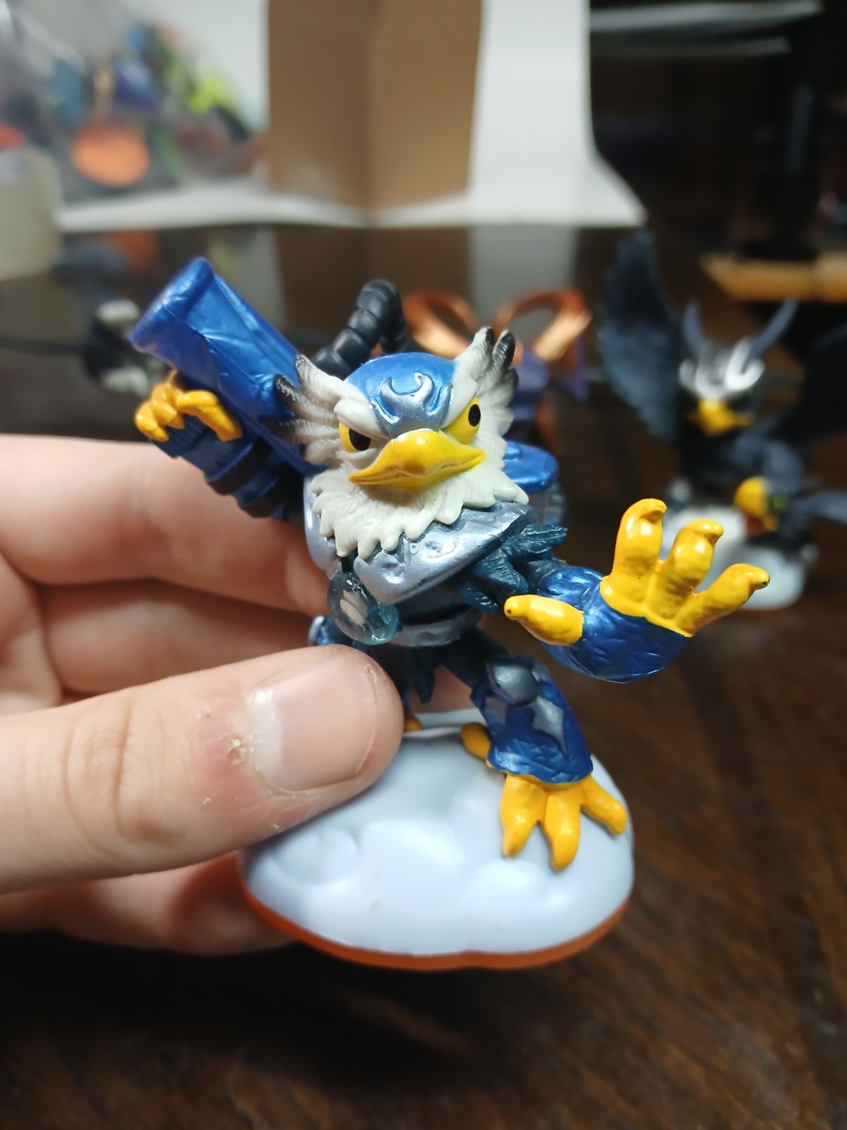 Skylanders Lot of 5 Character Figures Chill Whirlwind Gusto Terrafin Bash
