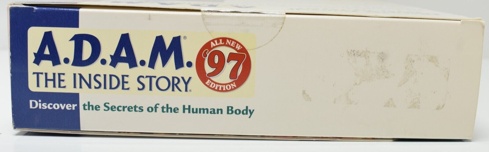 A.D.A.M. The Inside Story 1996 Anatomy Medical Instructional CD-ROM Mac Big Box