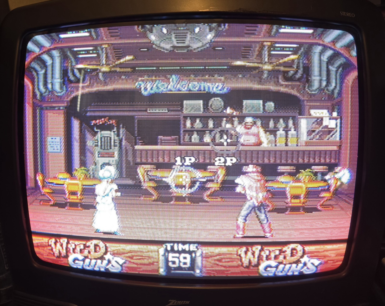 Natsume Wild Guns SNES Game and Box