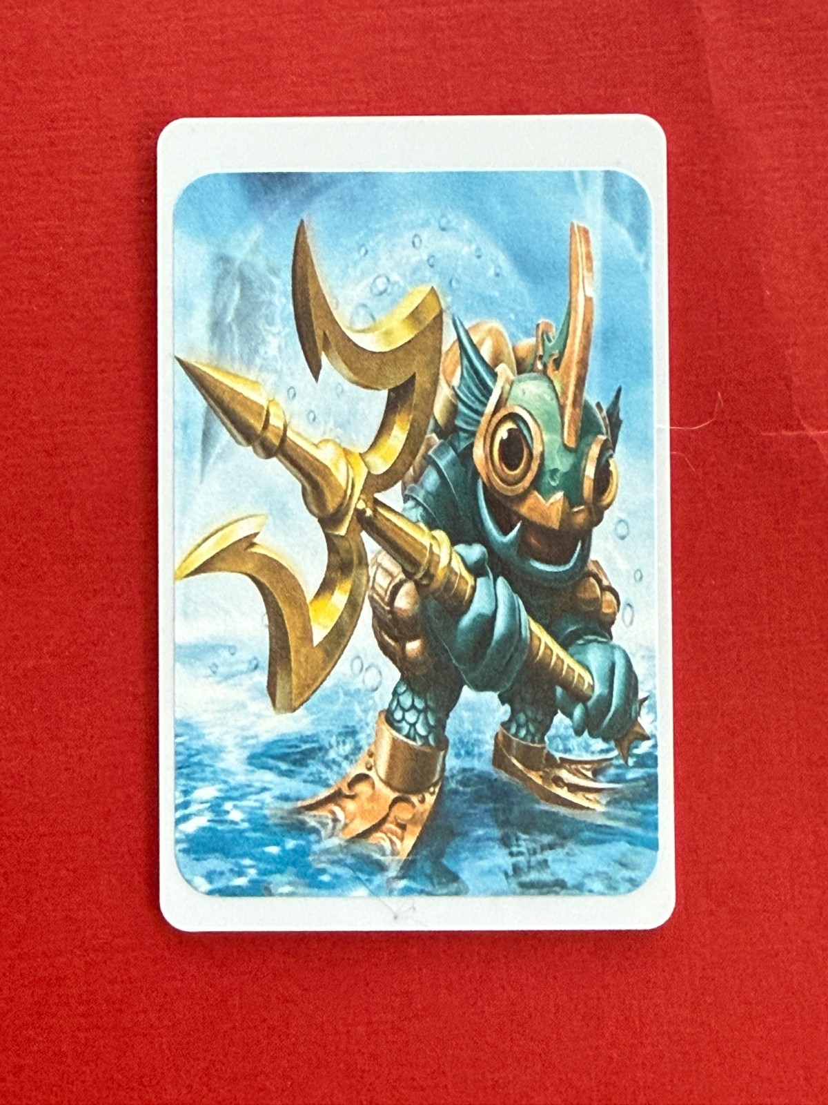 Skylanders Superchargers Deep Dive Gill Grunt NFC Card FREE SHIPPING