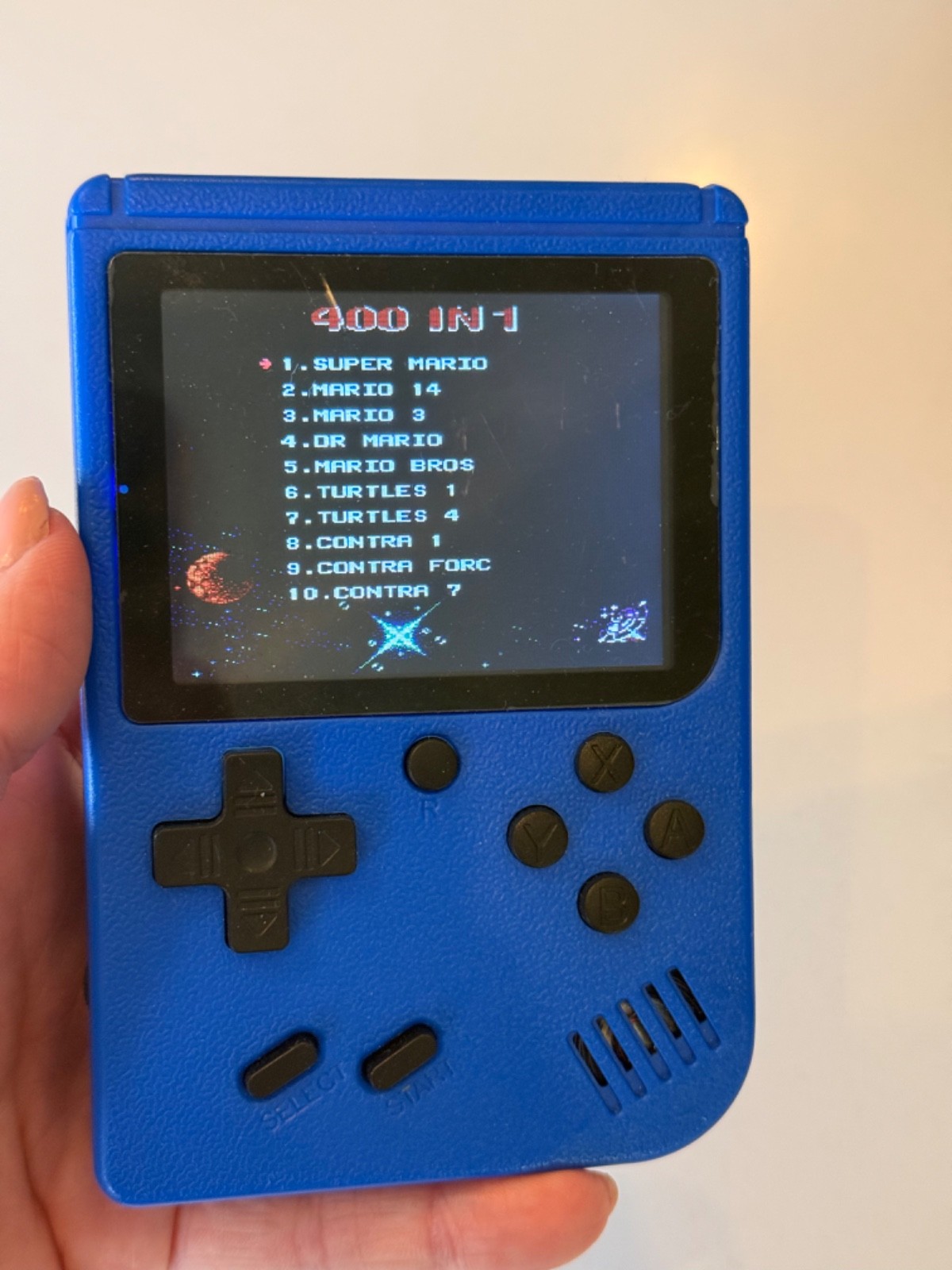 Handheld Play Machine Retro Player with 400 Classical FC Plays Machine 2.8-Inch