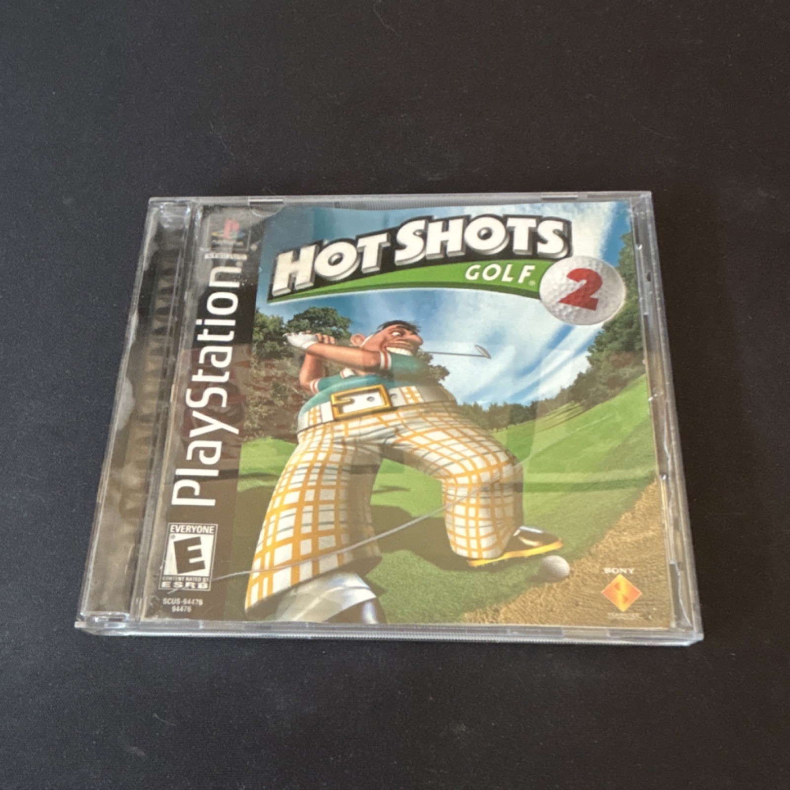Sony Hot Shots Golf 2 PlayStation 1 2000 Multiplayer Manual Included