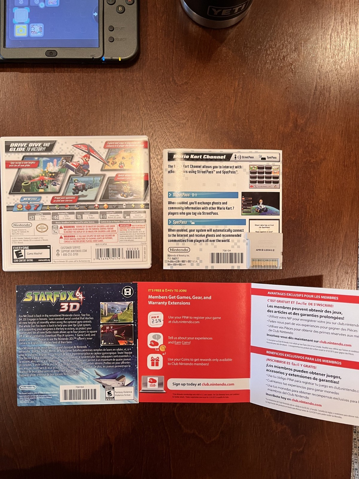 Mario Kart 7 – Nintendo 3DS – CIB Complete – Authentic – Great Condition