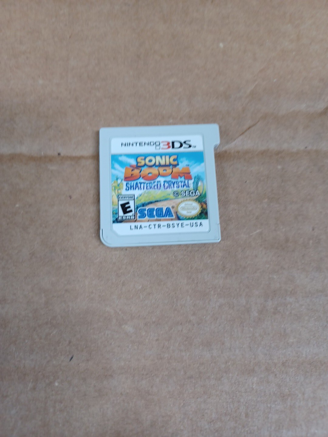 Sonic Boom: Shattered Crystal (Nintendo 3DS, 2014) Complete CIB VGS