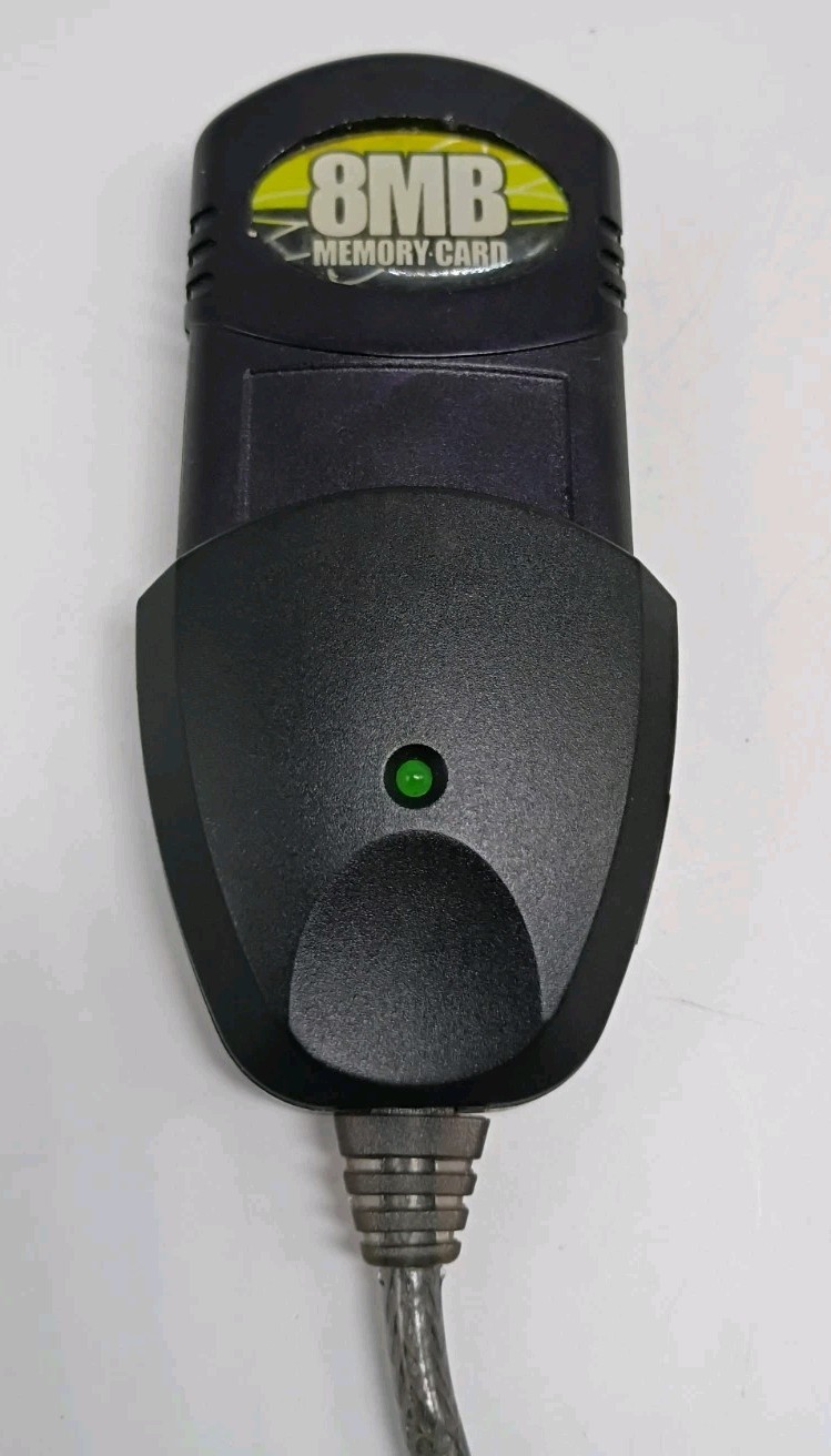 Microsoft XBOX Original USB Memory Card Reader & 8MB Action Replay MEMORY CARD