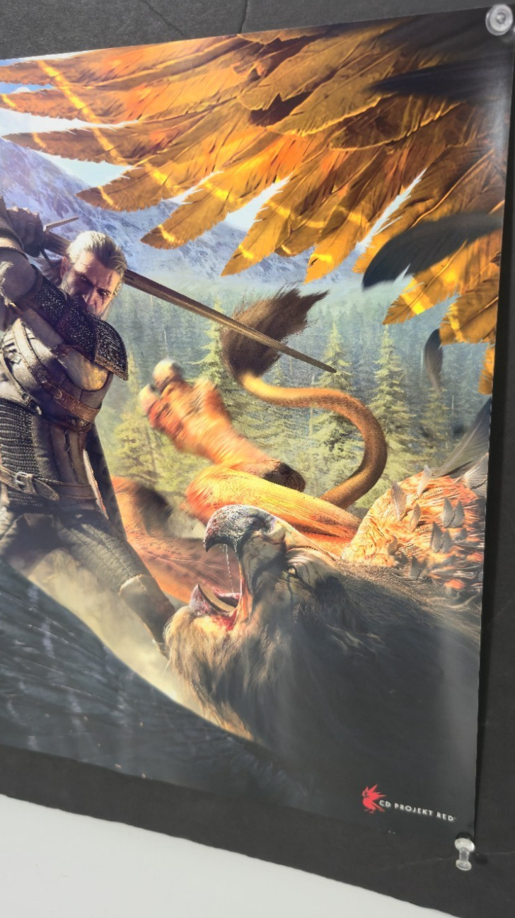 Witcher 3 Wild Hunt Promotional Poster 22″ x 15″