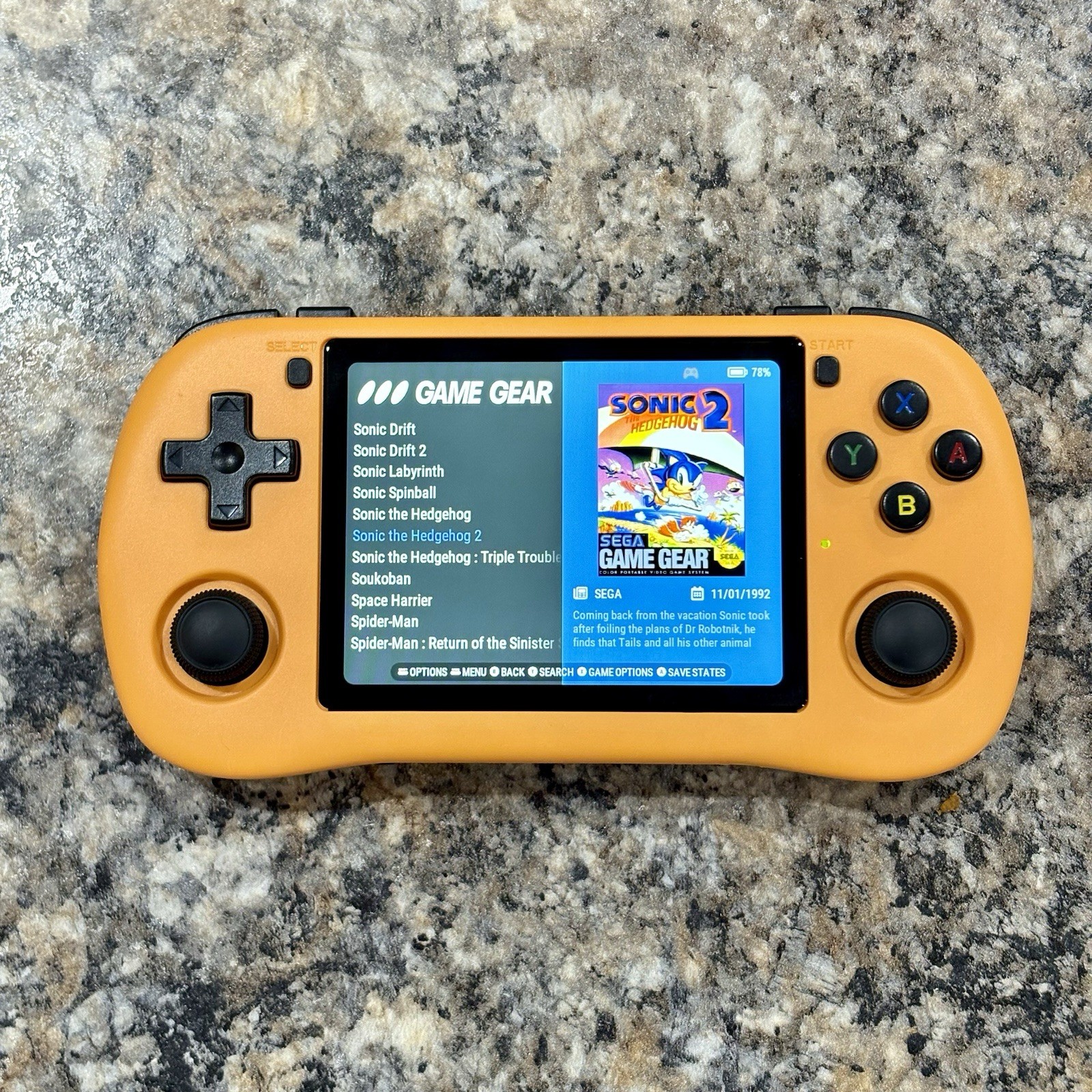 New PowKiddy X35H Gaming Handheld New 64GB Card Custom Loaded Ready To Play