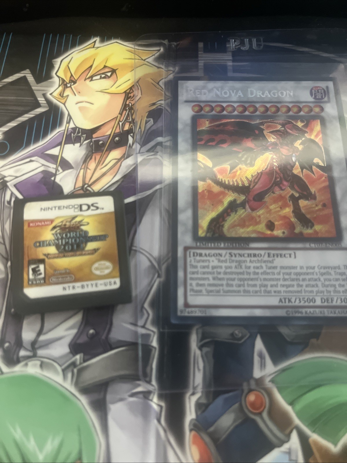 🎮Yu-Gi-Oh:5Ds 2011🎮 ✅WITH A SECRET RARE (LIMITED) RED NOVA DRAGON✅