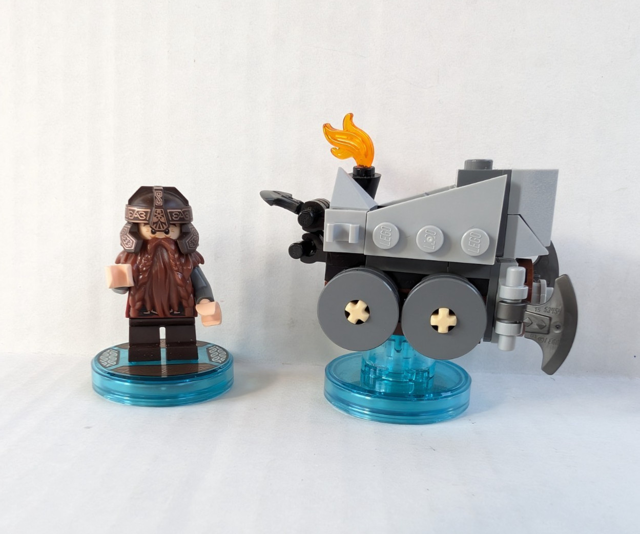 Lego Dimensions Figure Lot Jurassic World Bart Simpson LOTR