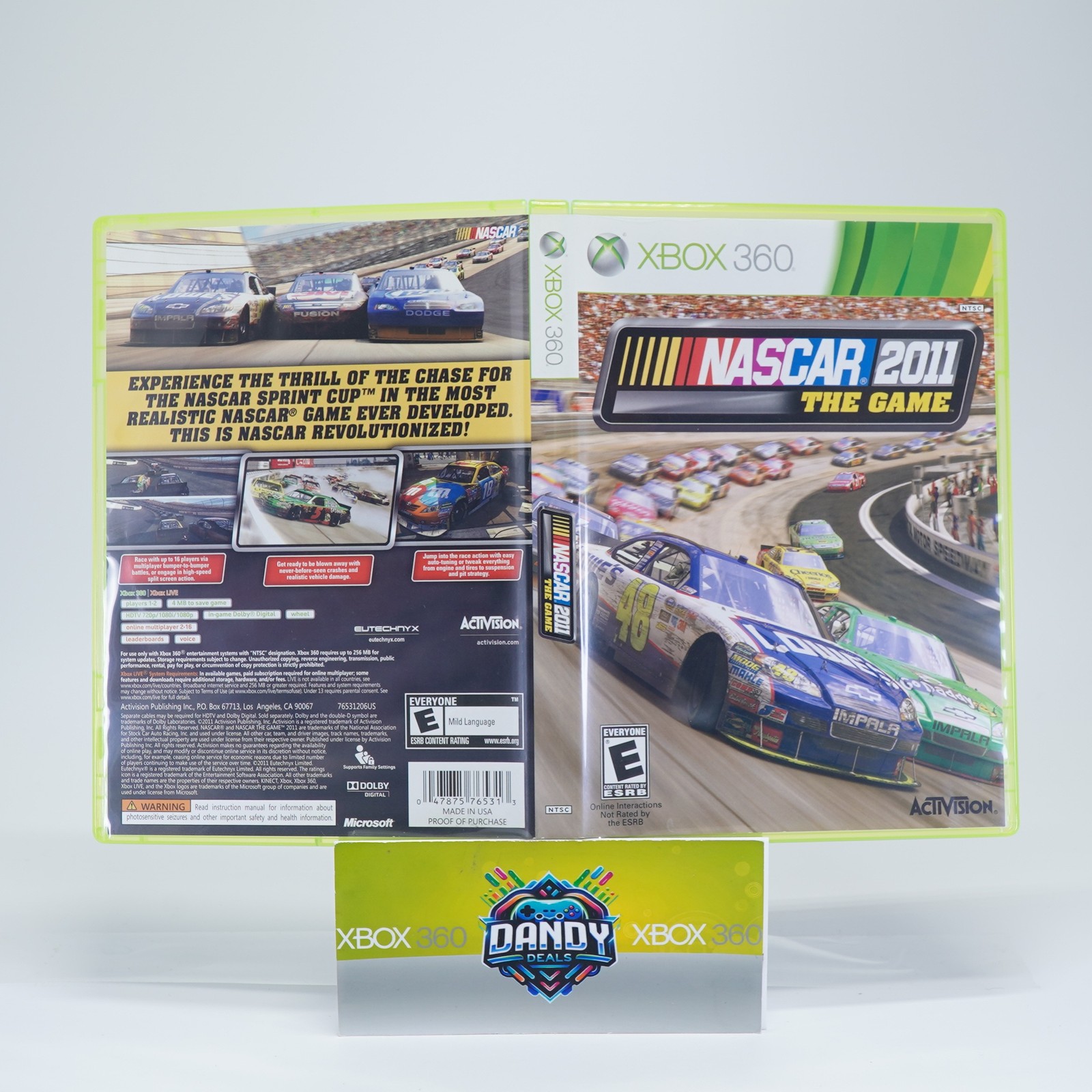 NASCAR The Game 2011 CIB W/ Manual – Xbox 360