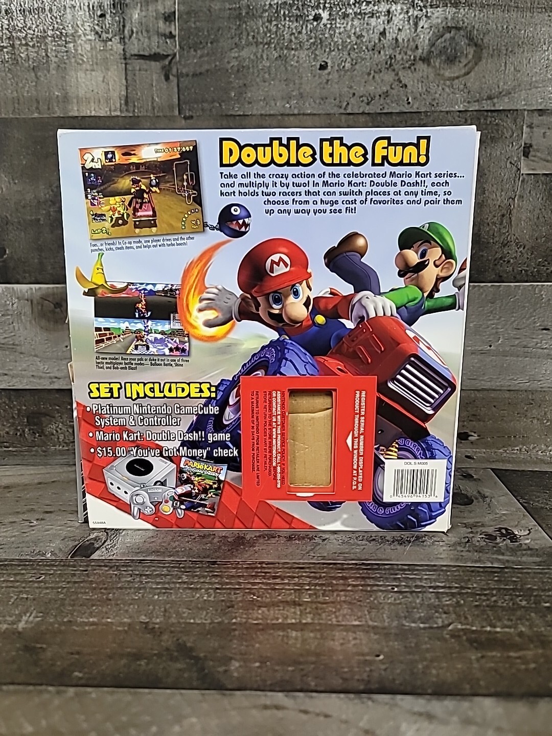 RARE You Got Money Variant – Nintendo GameCube Platinum Silver Console CIB