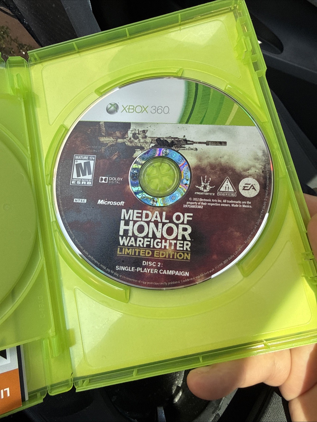 Medal of Honor: Warfighter — Limited Edition (Microsoft Xbox 360, 2012)
