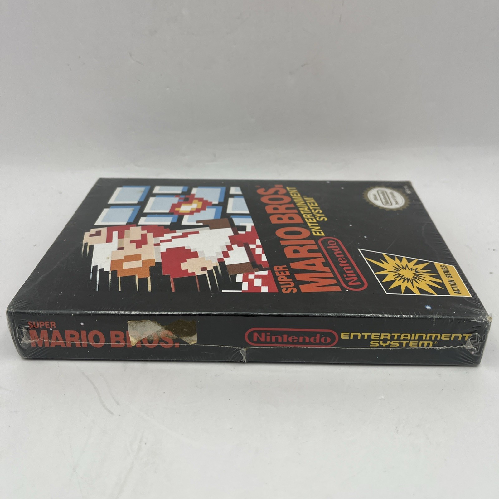 Super Mario Bros Nintendo NES Game H-Seam REV-A Oval Seal SOQ R BRAND NEW SEALED