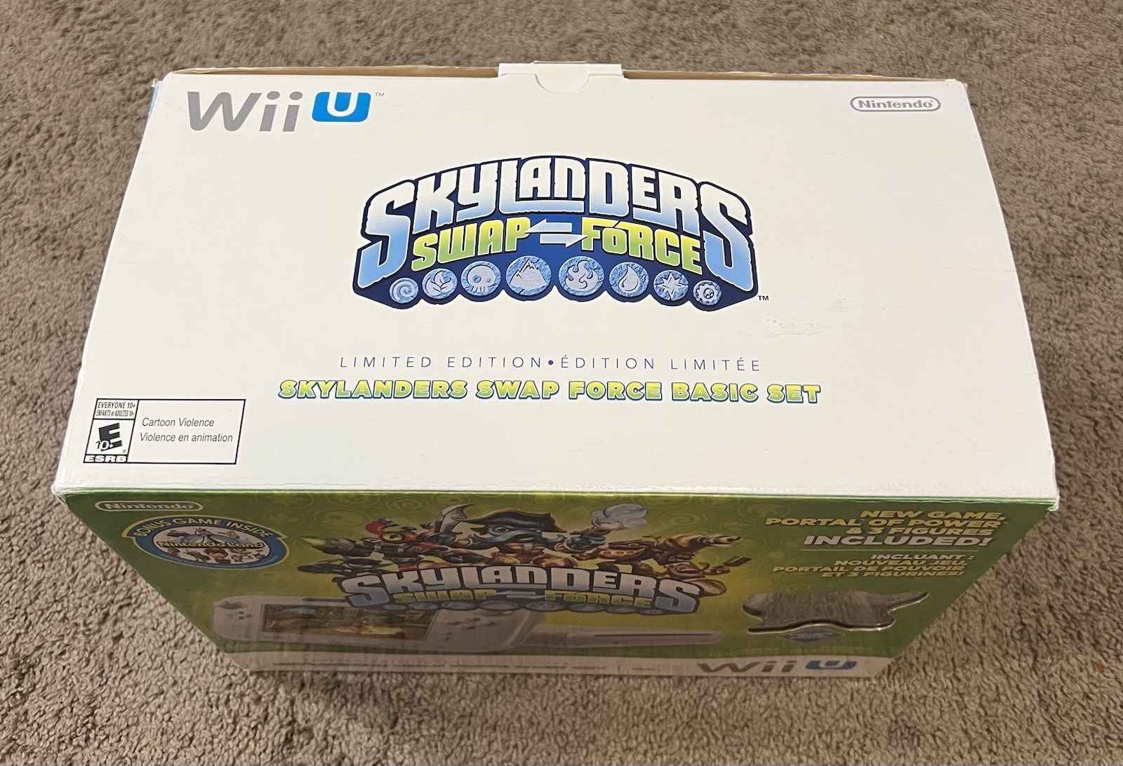 Nintendo WiiU Wii U Skylanders Limited Edition Console Bundle White New in Box