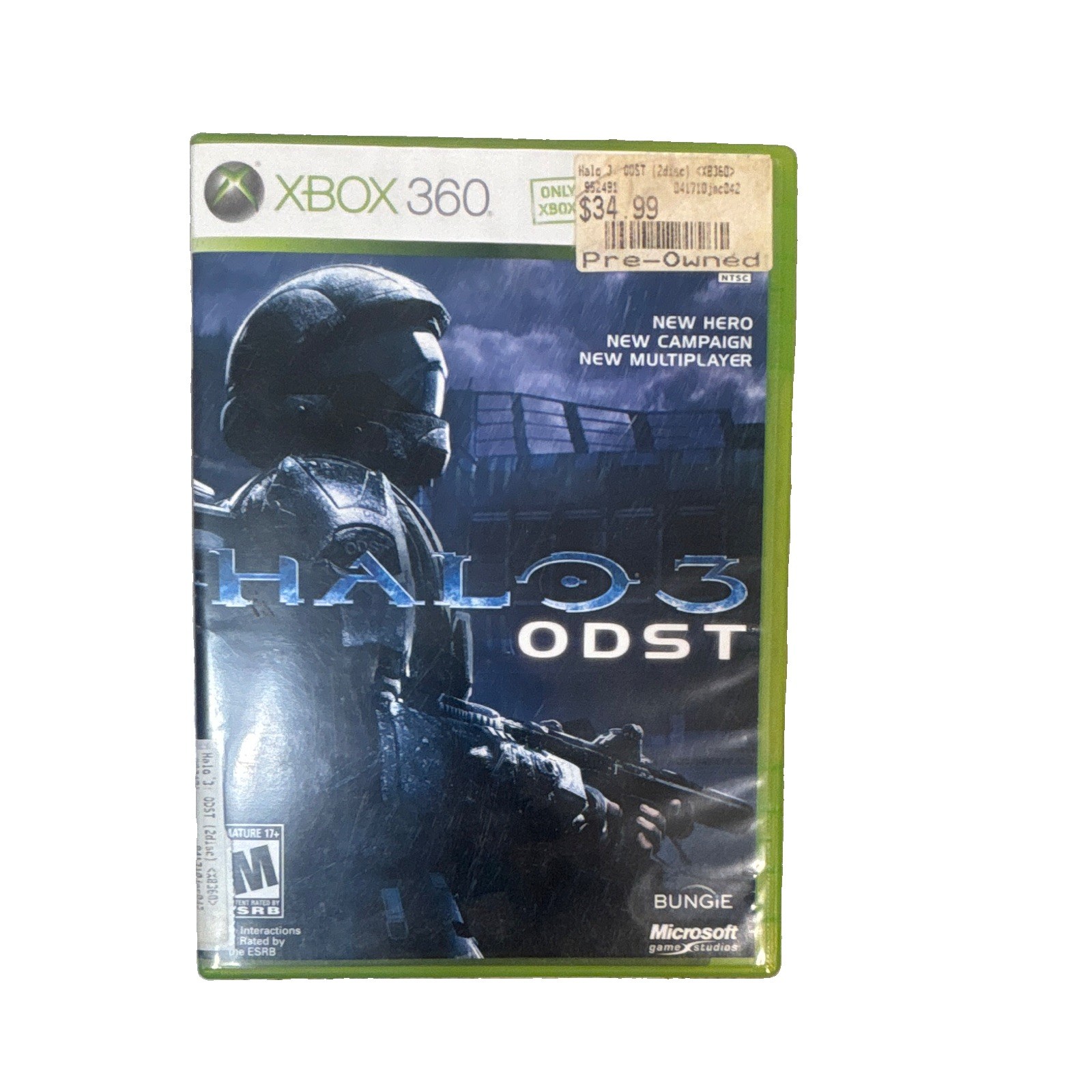 Microsoft Game Studios Halo 3: ODST Xbox 360 M NTSC-U/C Multiplayer Halo Series