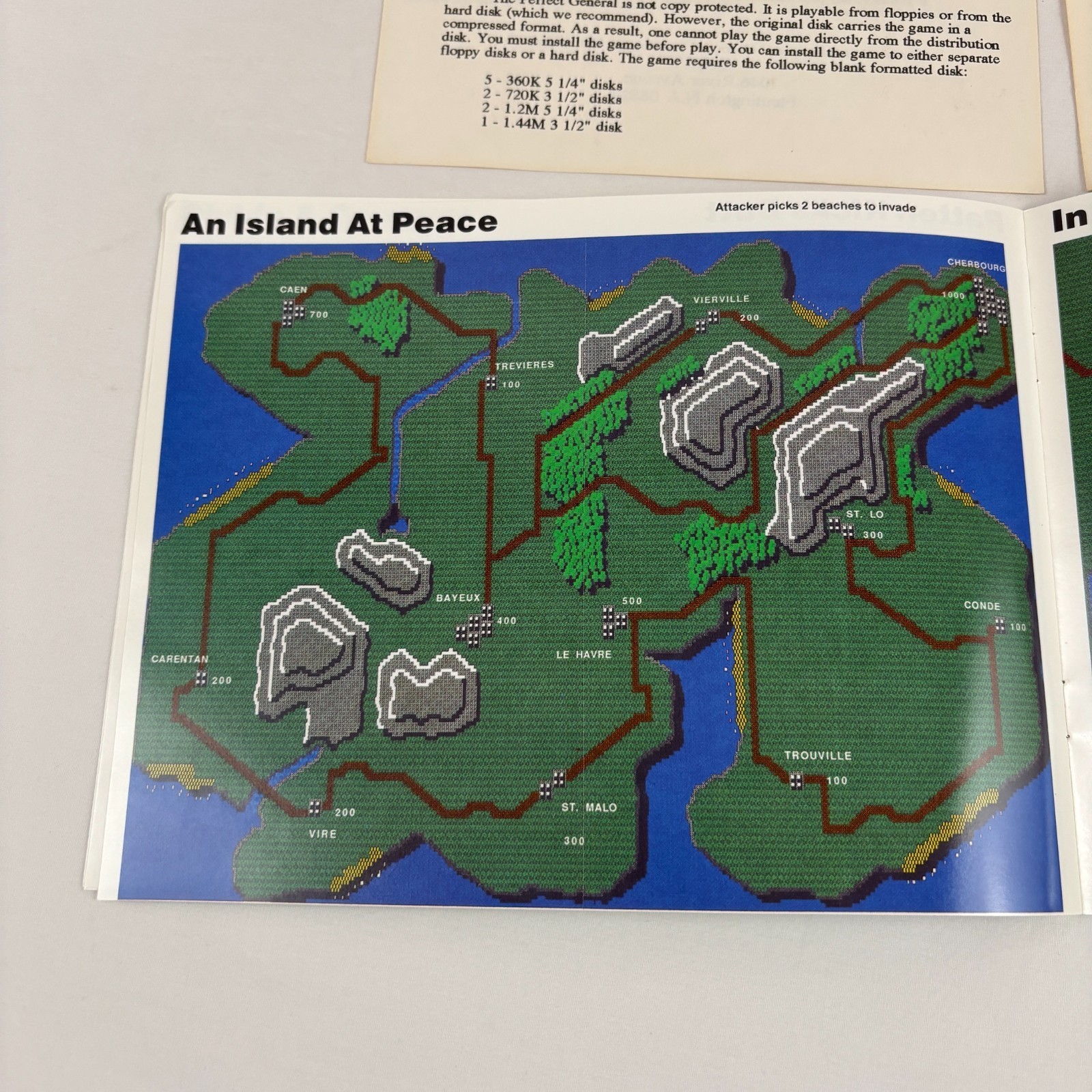 The Perfect General (PC, 1991) 3.5″ Floppy, Big Box