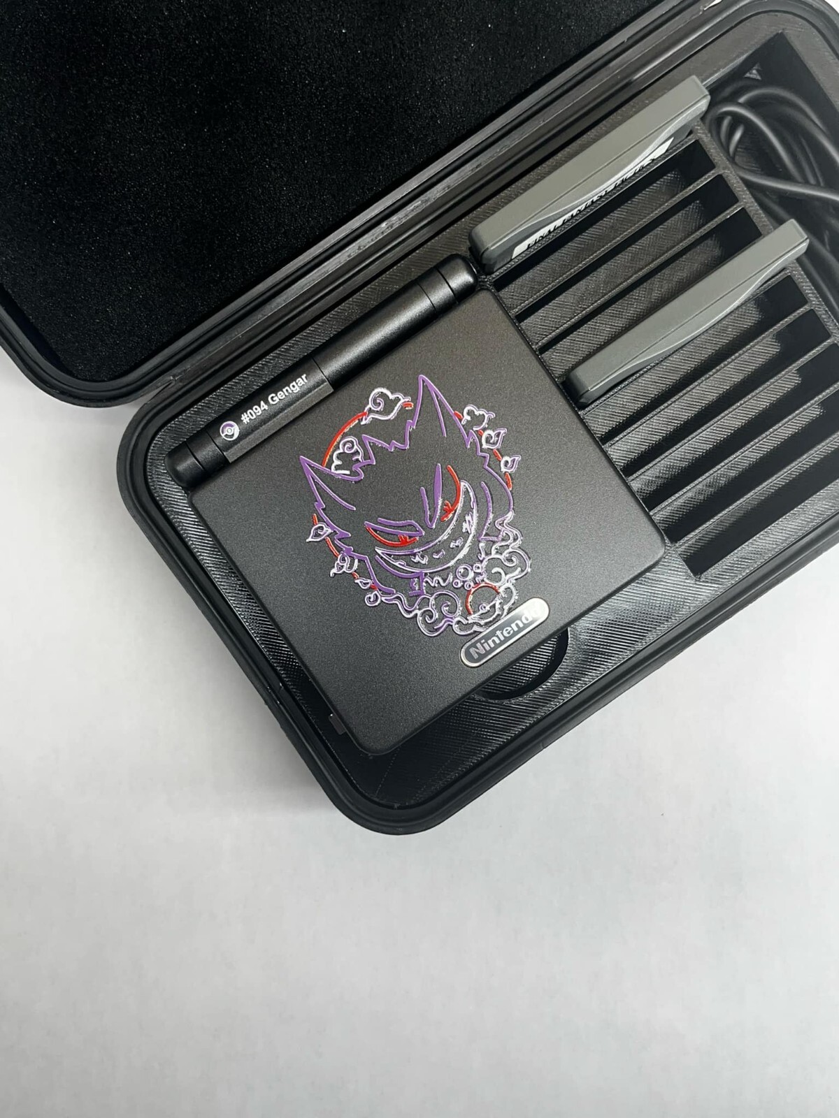 Protective Carrying Case for Gameboy Advance SP | SENAC LLC | Holds 13 Games