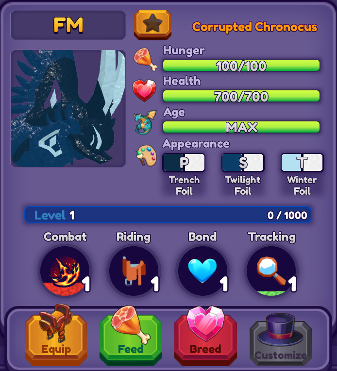 Corrupted Chronocus | Dragon Adventures | DA | Roblox