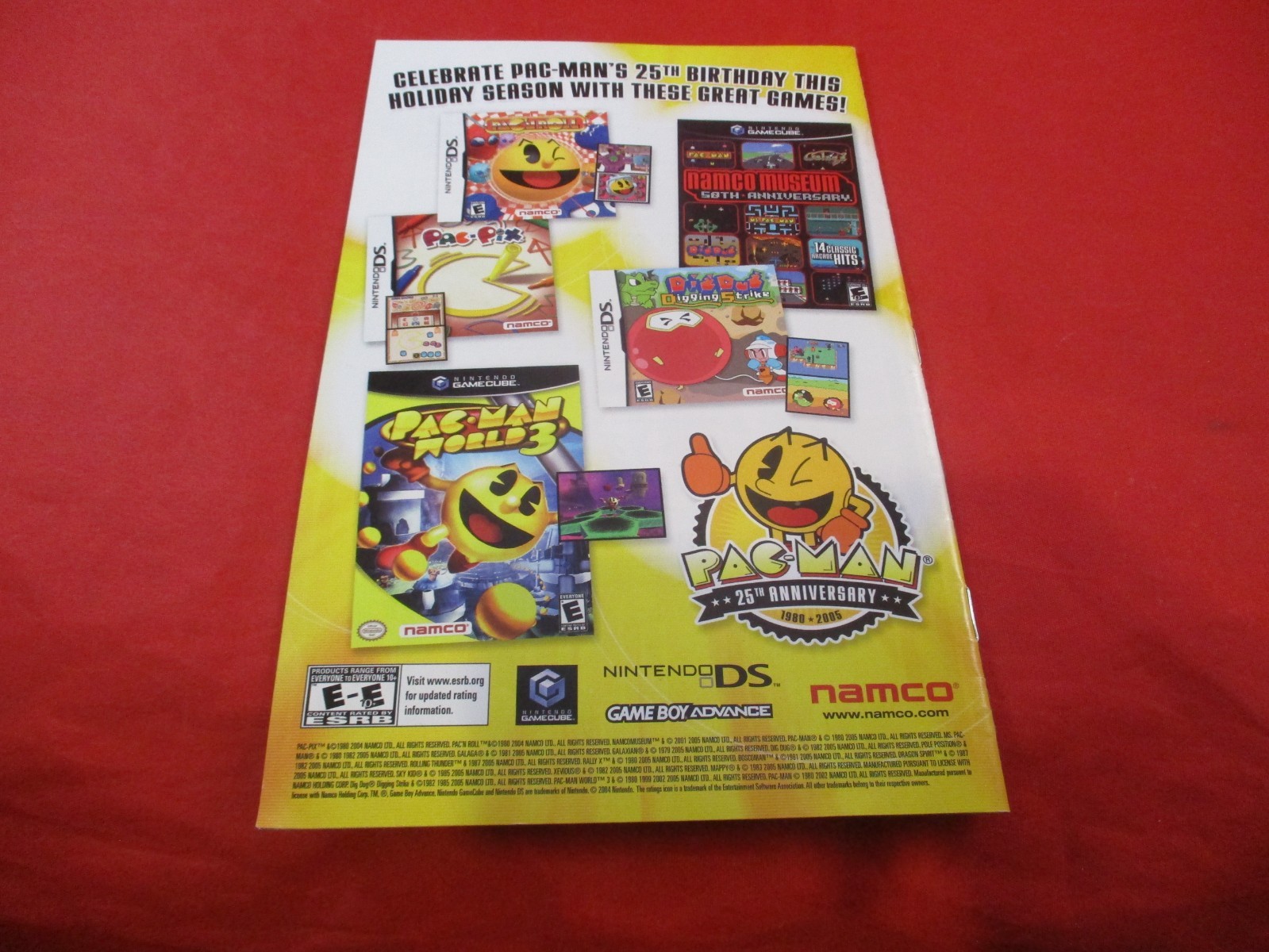 Nintendo Power 2005 Holiday Buyer’s Guide Catalog Gamecube DS Game Boy Advance