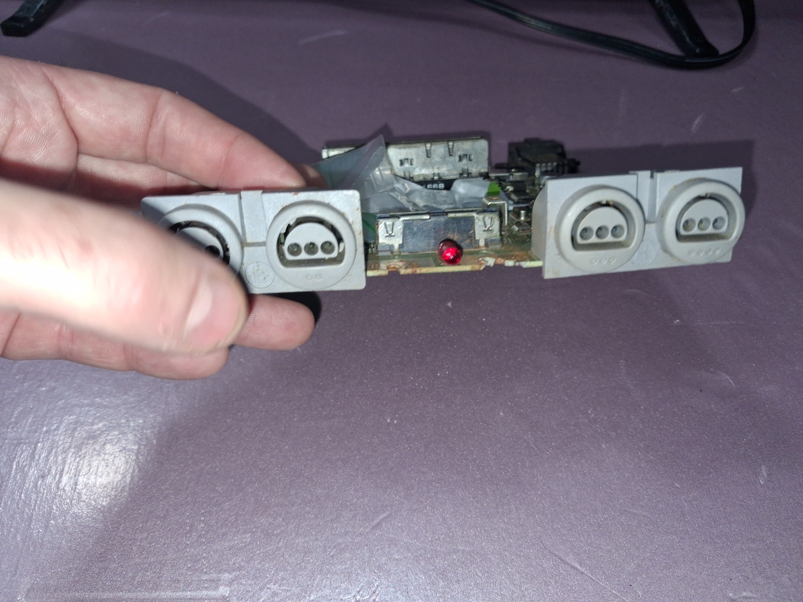 Nintendo N64 NUS-001 DEFECTIVE DONOR EXACT 08-NO SOUND w/RUST JUNK 04-SEE ALL