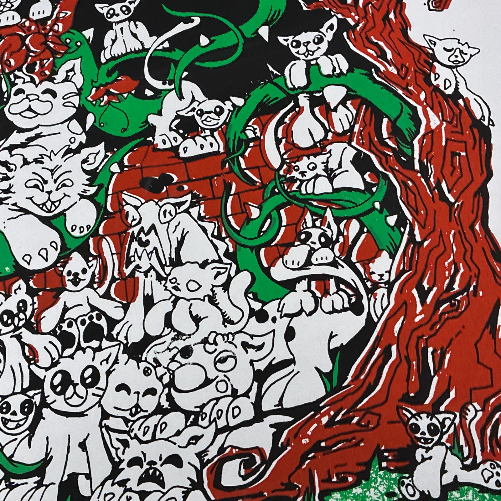 Official Ridiculon Mewgenics Limited Edition Run Screen-Print Poster Exclusive