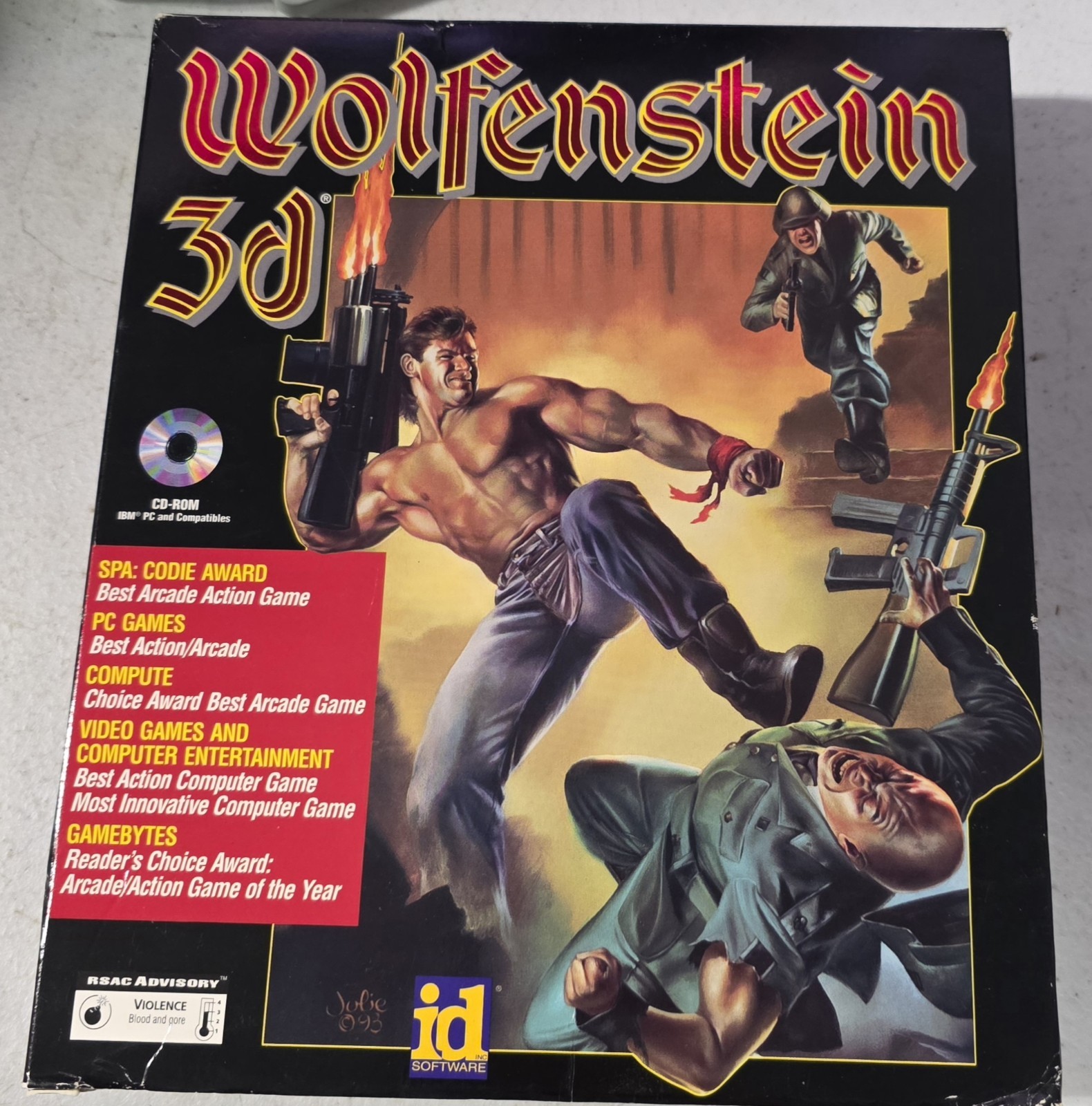 Wolfenstein 3D (Black Box), 1995, Big Box