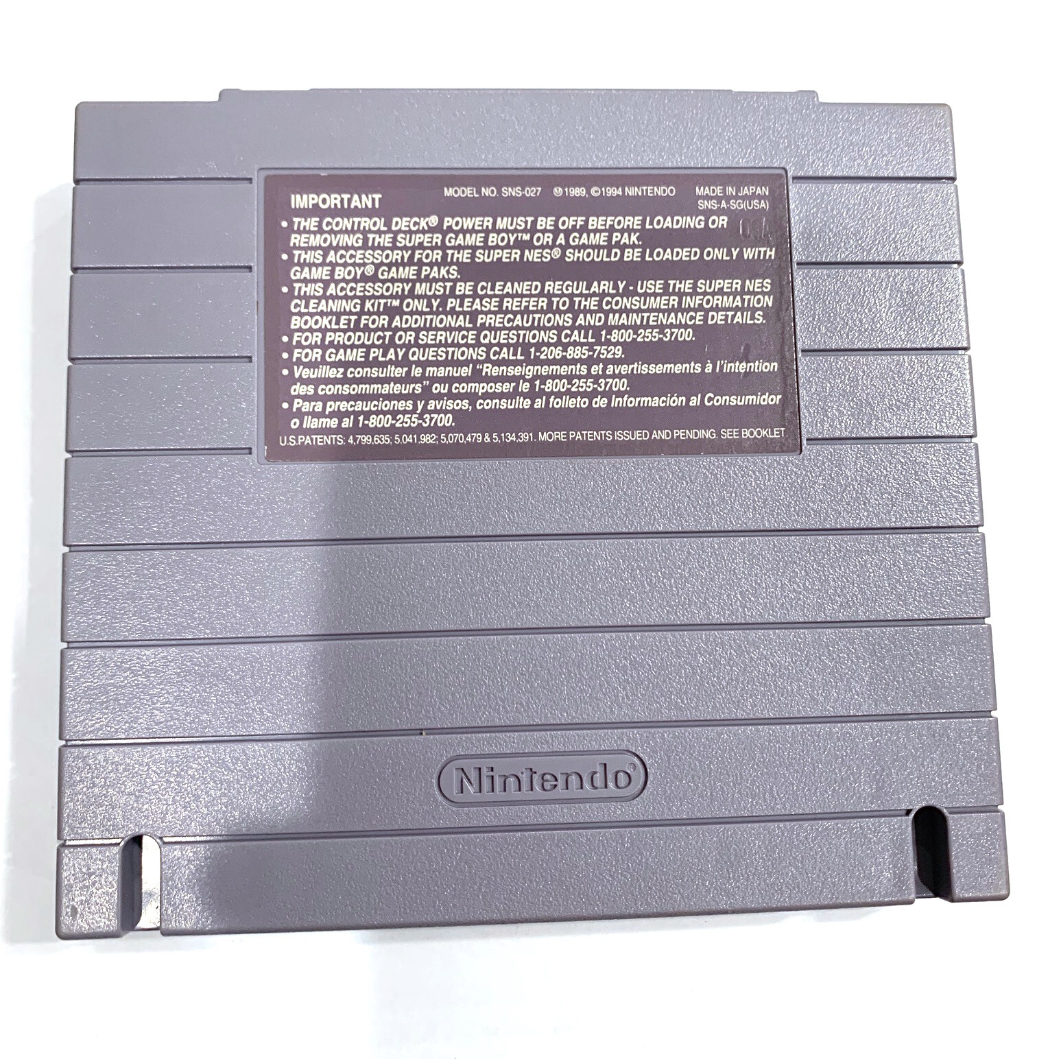 Super Gameboy SNES SUPER NINTENDO Game Boy – Tested & Working!