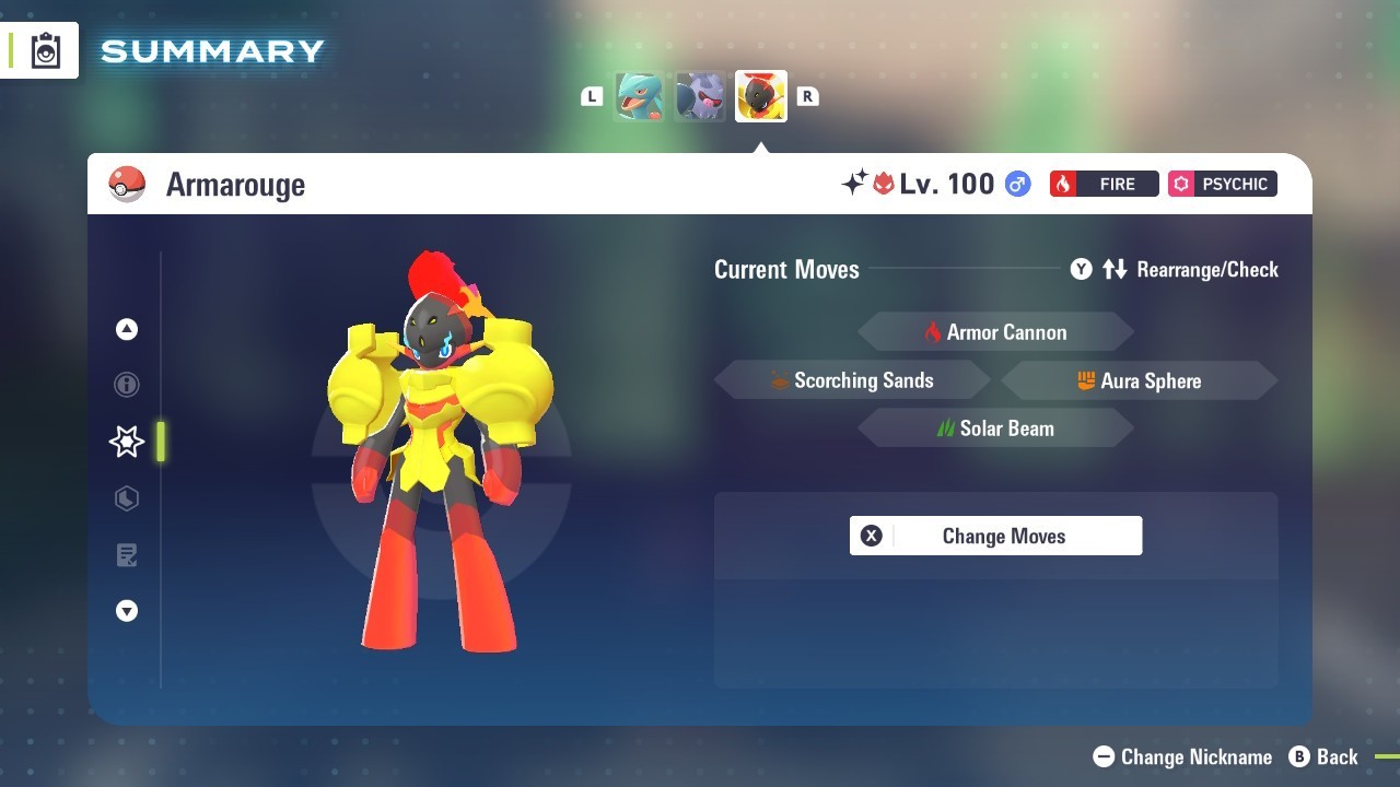 ✨SHINY ALPHA ARMAROUGE – Lv.100/6IV/MAX EV – Pokemon Legends ZA FREE Masterball