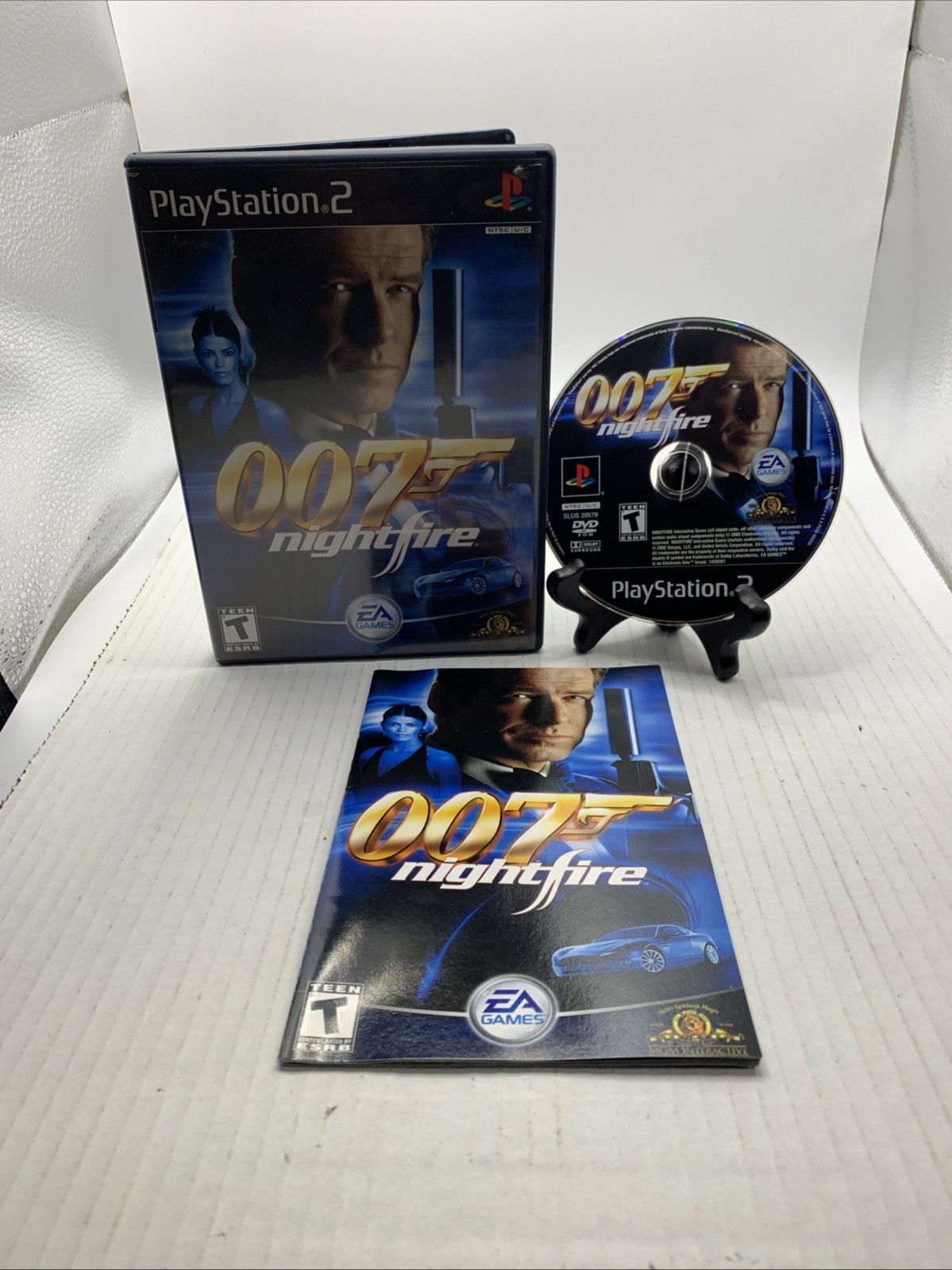 Mint Condition James Bond 007: NightFire (Sony PlayStation 2, 2002) See Pics CIB