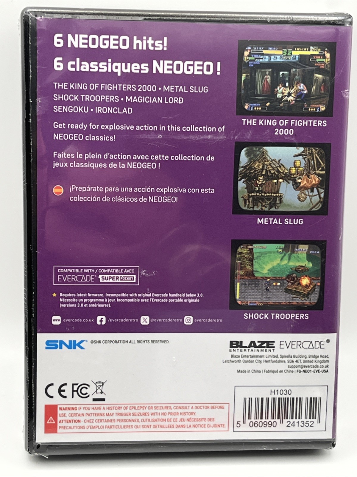 neo geo evercade Cartridge
