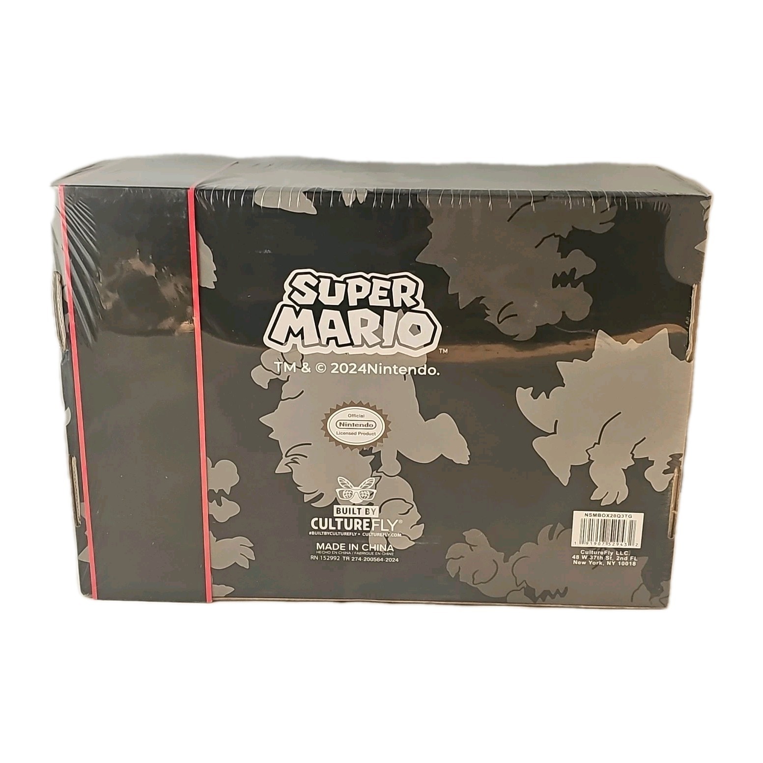 Super Mario Bowser Collector Box CultureFly Nintendo New Box Wear 2023 Complete!