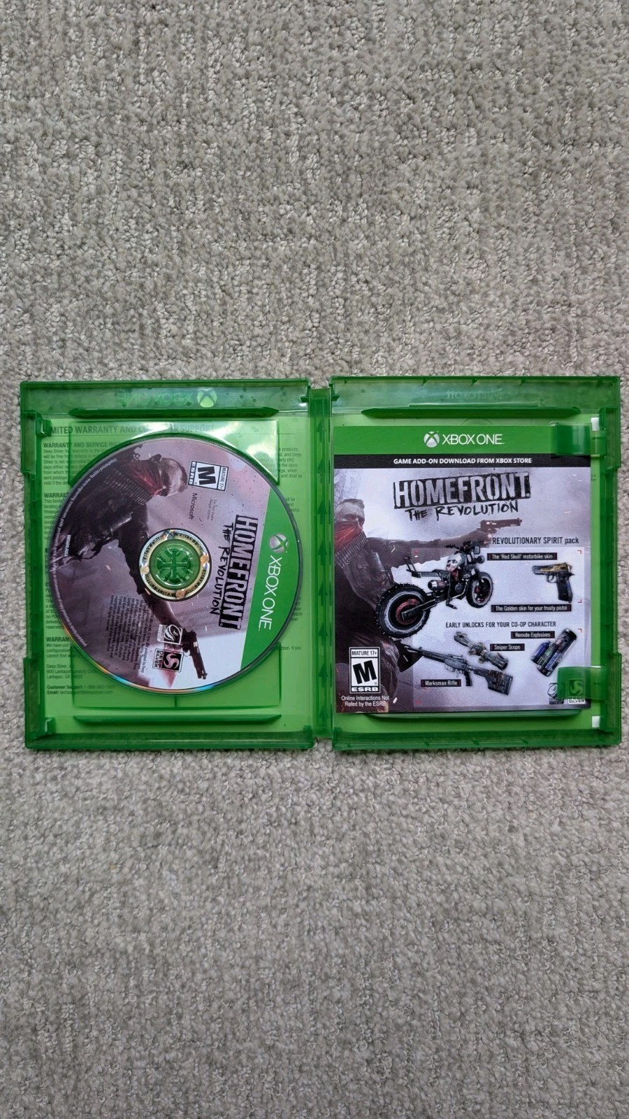 Homefront: The Revolution – Xbox One complete free ship