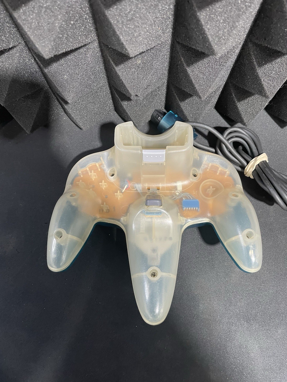 Nintendo 64 Funtastic Ice Blue Console Bundle Tested Working