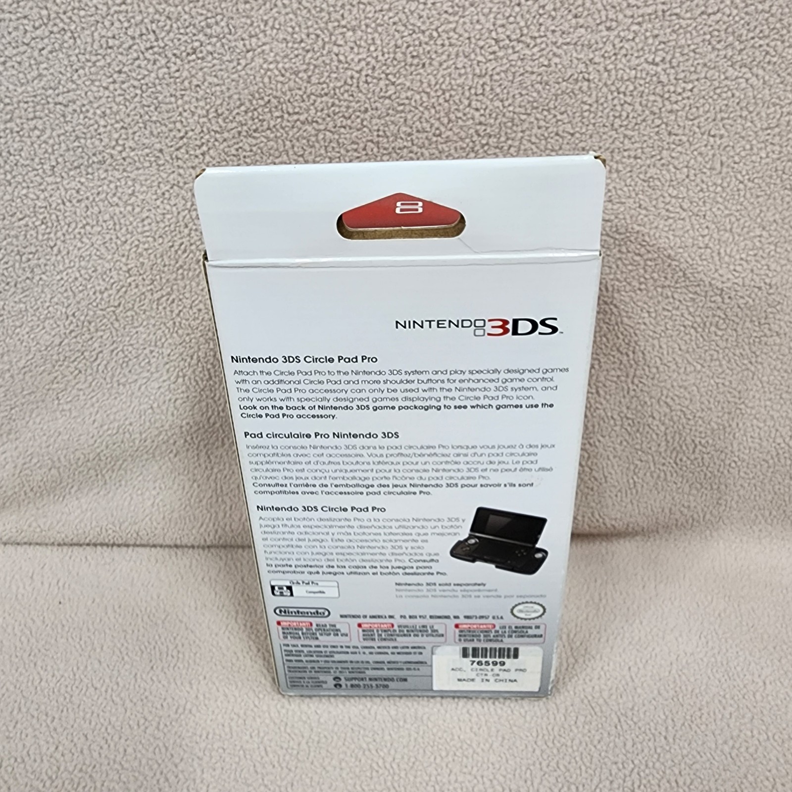 Nintendo 3DS Circle Pad Pro – US Release – BRAND NEW & FACTORY SEALED Rare Find!