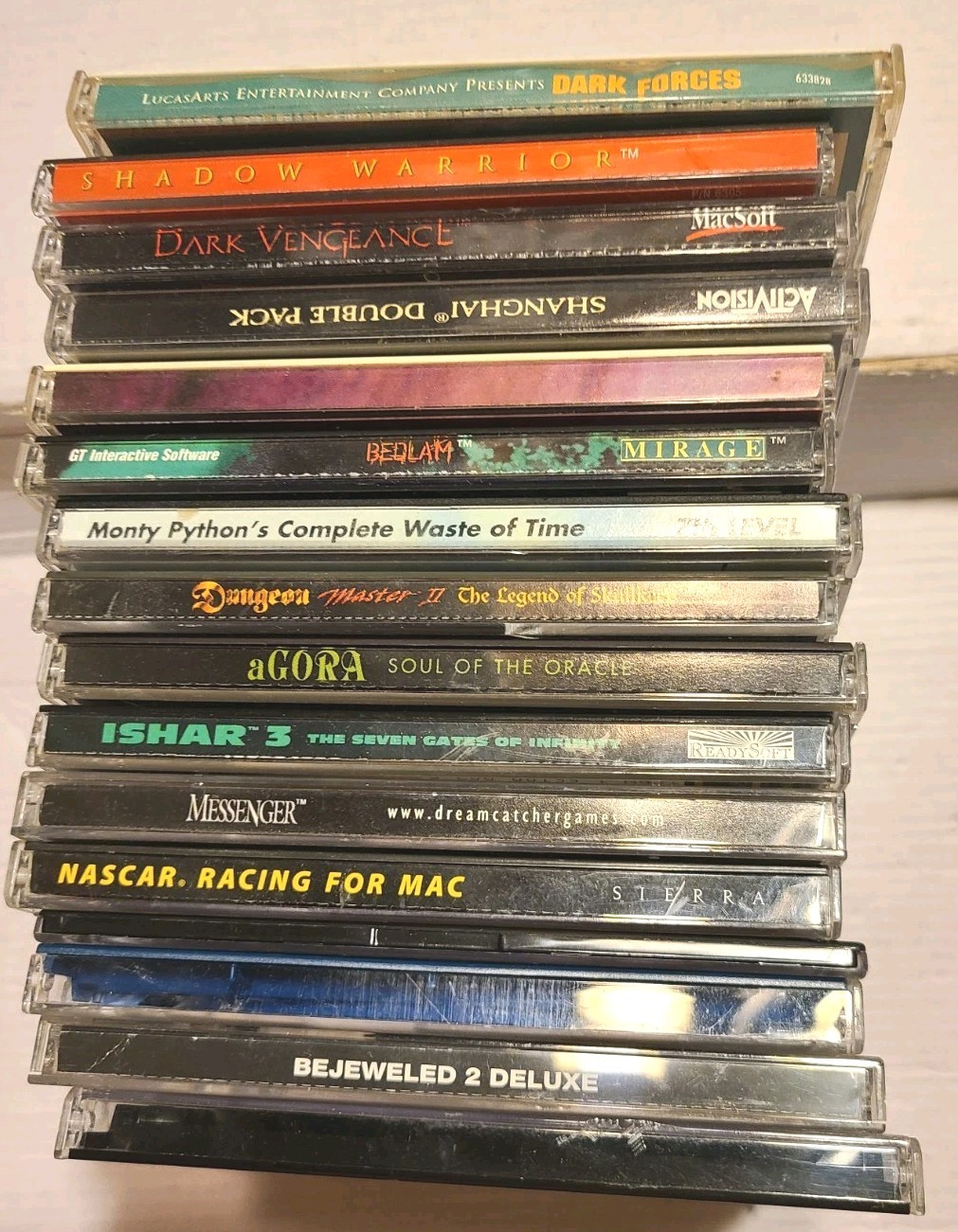 50 Macintosh Mac Video Game LOT 200 Program Arcade+Learning Educational Software