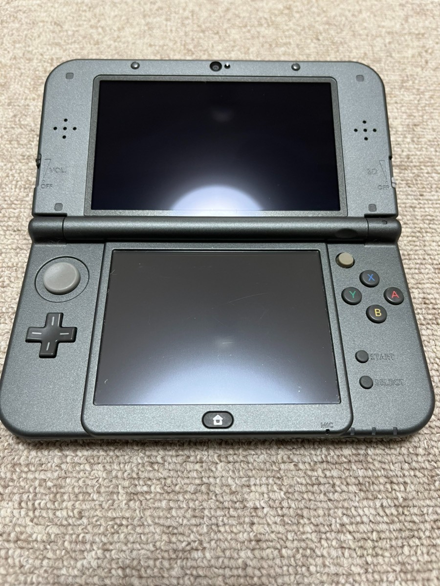New 3DS LL XL Metalic black Japan Nintendo Console region Japanese B6