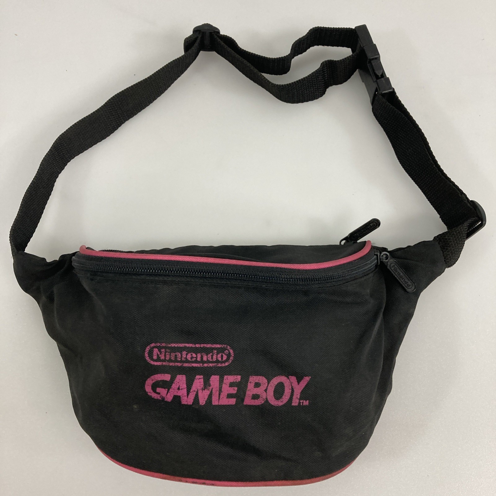 Nintendo Game Boy Hot Pink & Black Fanny Pack Case Bag Vintage 1990’s