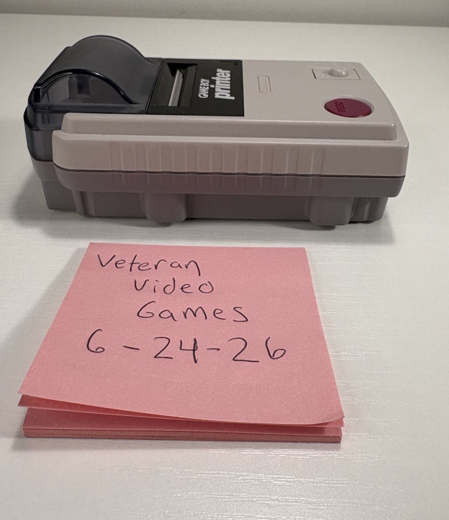 Nintendo Game Boy Printer AS IS UNTESTED
