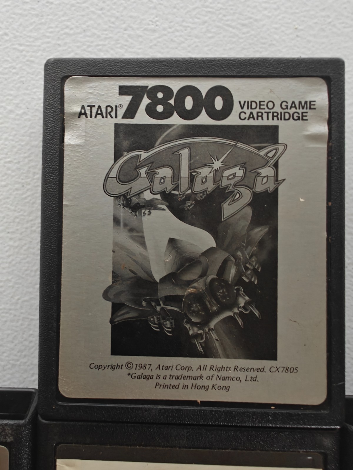 Atari 7800 ProSystem Lot of 10 Game Cartridges: Donkey Kong, Galaga, Fight Night