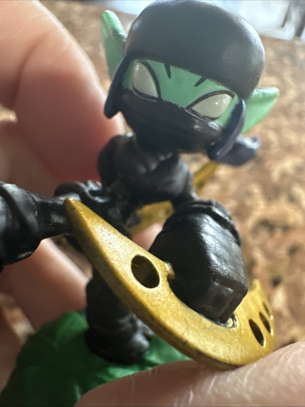 2013 Skylanders ninja Stealth Elf Figure by activision blue base multi platform